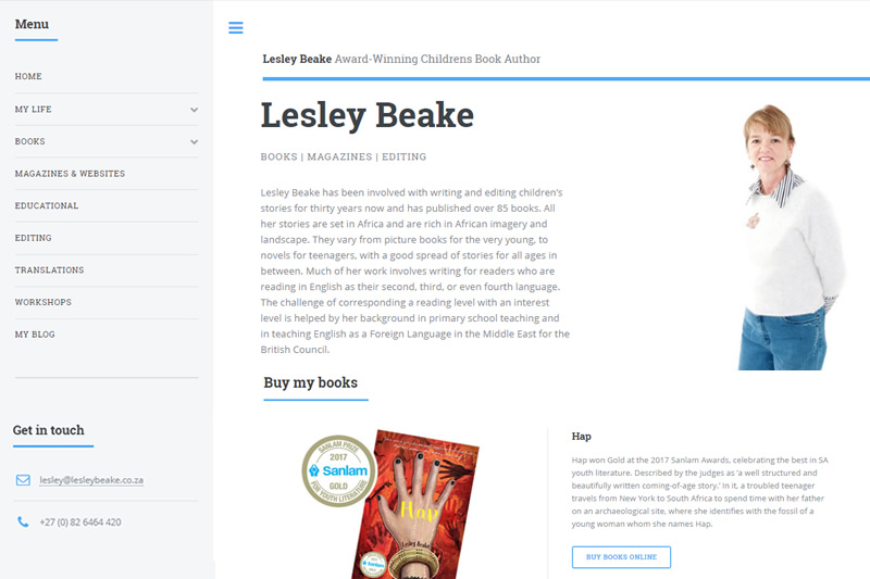 Lesley Beake Author
